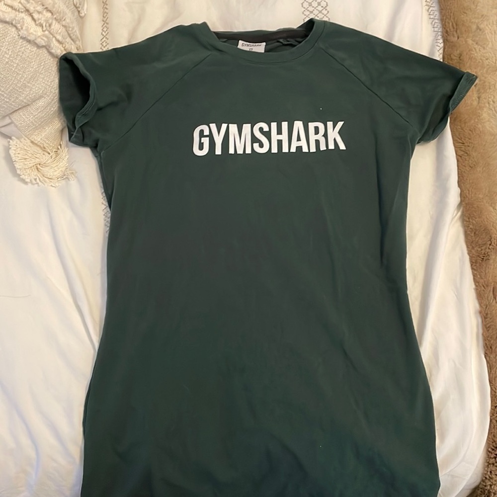 Men’s XS gymshark tshirt dark green